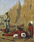 Vasily Vereshchagin After the failure of oil painting reproduction